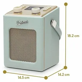 Roberts Revival Mini 2 Duck Egg Blue