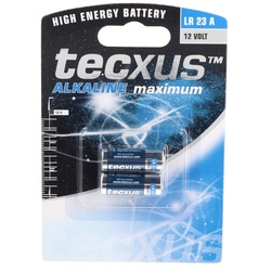 Tecxus LR23 - Alkali-Mangan Batterie (Alkaline), 12 V