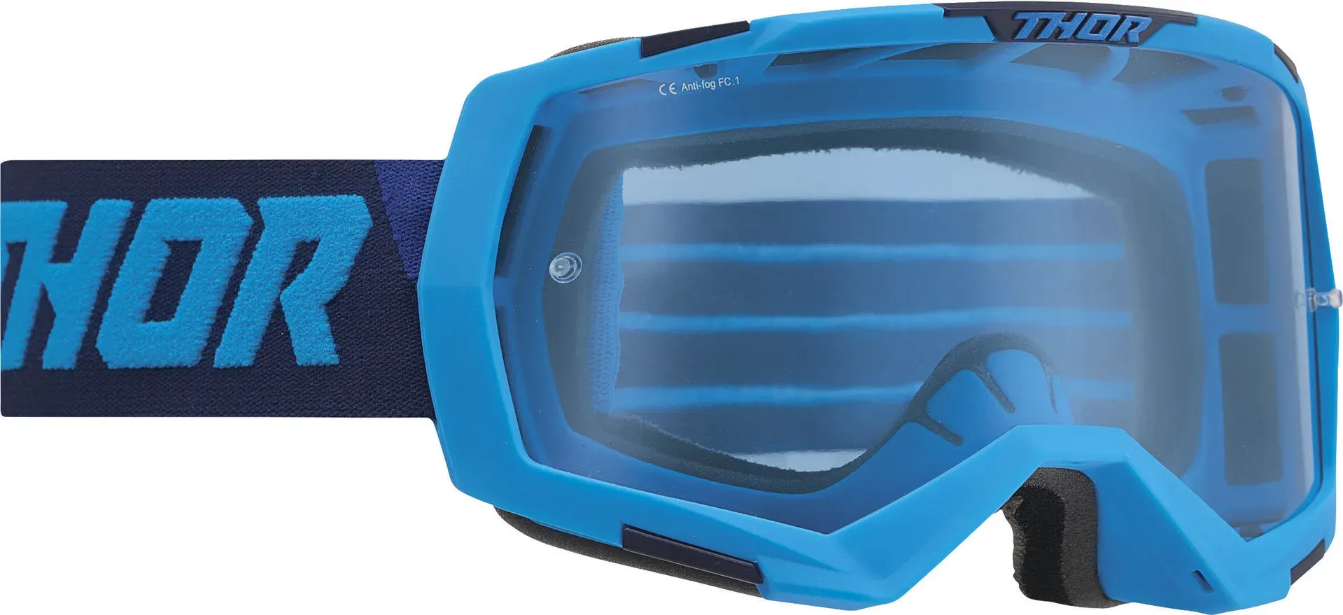 Thor Regiment Motocross Brille, blau für Männer