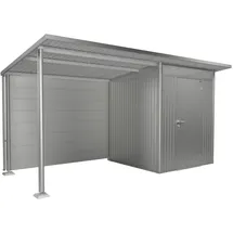 Biohort Rückwand für Seitendach Gr. L Silber-Metallic