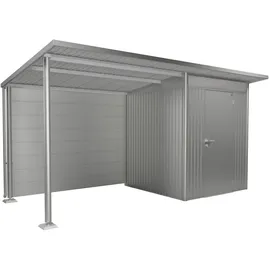 Biohort Rückwand für Seitendach Gr. L Silber-Metallic