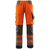 Mascot Warnschutz-Hose "KENDAL" Safe Supreme - 82C62 (EU 62) - orange/dunkelanthrazit