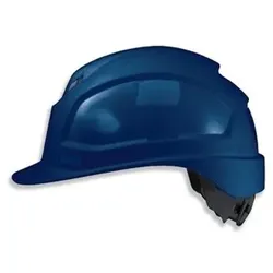 Schutzhelm pheos IES mit Lüftung, blau - blau
