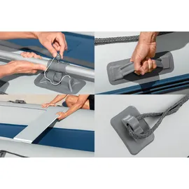 BESTWAY Hydro Force Sportboot Komplett-Set Beacon EliteTM 335 x 160 x 47 cm,