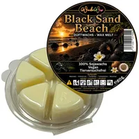 WonderWax Duftwachs WonderWax® Duftwachs Kreis 6 pcs (Black Sand & Beach), Duftrichtung: Black Sand & Beach