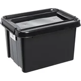 PLAST TEAM Vertriebs GmbH ProBox Recycle Aufbewahrungsbox 32,0 l 1-tlg. schwarz
