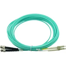 BlueOptics Duplex LWL Patchkabel LC-ST OM3 10 Meter