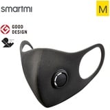 Xiaomi Smartmi Anti-Pollution Air Sport Gesichtsmaske Atemschutzmasken Block PM2.5 Haze Anti-Haze Einstellbare Ohrhaenger 3D-Design Komfortabel mit... - Schwarz