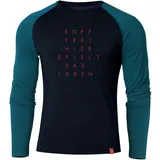 Ein schöner Fleck Erde Herren Kopf Frei. T-Shirt (Größe M, blau)