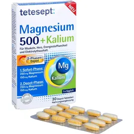 Merz Tetesept Magnesium 500 + Kalium Tabletten 30 St.
