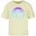 F4NT4STIC I BELIEVE UFO Alien Raumschiff Retro in softyellow | Gr.: 5XL