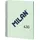 Milan MILAN® A4 Hardcover, liniertes Papier, 80 Blatt, Serie 1918, grün