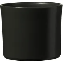 Söndgen Keramik Soendgen Keramik Blumenübertopf, Miami anthrazit, 28 x 23 cm, 0525/0028/0207