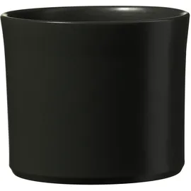 Söndgen Keramik Soendgen Keramik Blumenübertopf, Miami anthrazit, 28 x 23 cm, 0525/0028/0207
