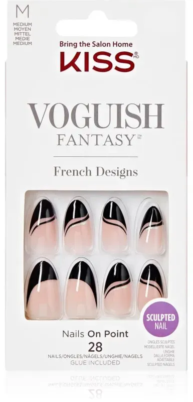 KISS Voguish Fantasy Magnifique künstliche Fingernägel Medium Magnifique 28 St.