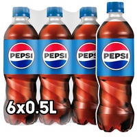 Pepsi Cola, PET 6x0,5l