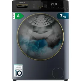 Cecotec Bolero Dresscode 7610 Inverter Waschmaschine (7 kg, 1400 U/min) Ice Blue