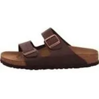 Birkenstock Arizona Birko-Flor schmal dunkelbraun 43