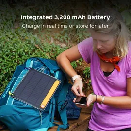 Biolite Solarpanel 5w - Black / Orange - One Size