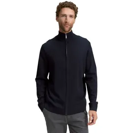 Tom Tailor Strickjacke BASIC KNIT JACKET in Schwarz | Gr.: XL