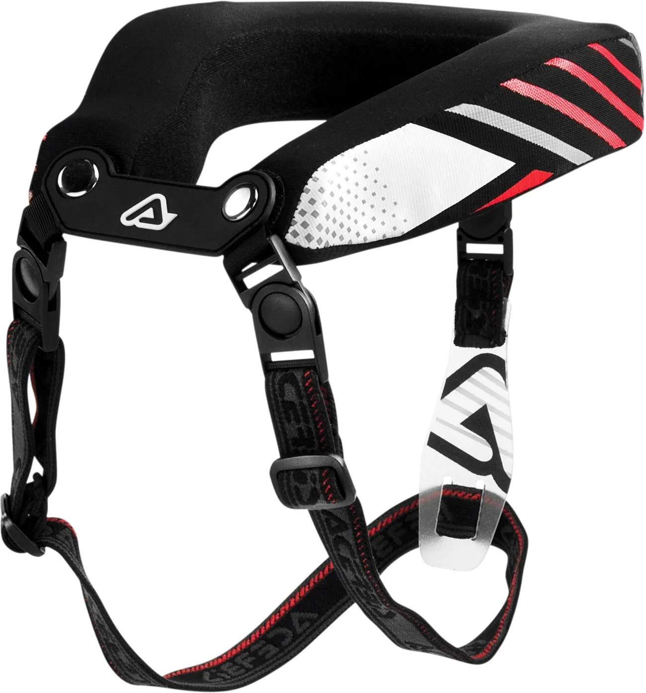 Acerbis Stabilizing Collar 2.0, Nackenrolle Kinder - Schwarz/Rot - Einheitsgröße