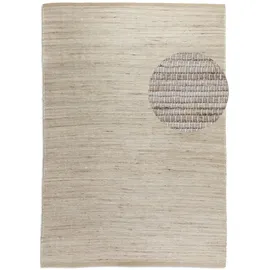 HANSE HOME "Dhaka Juteteppich", grau (grau,braun), B:80cm H:5mm L:150cm, Jute, Teppiche, Teppich, Läufer, handgewebt, Jute, Wolle, Natur, Wohnzimmer, Flur, Klassisch