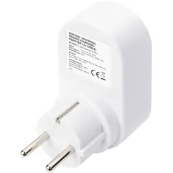 DIGITUS Universal Steckdosenadapter mit 2 x USB-A