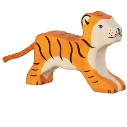 HOLZTIGER Tiger, klein laufend