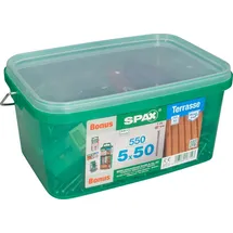 SPAX Terrassenschraube 5 x 50 mm 550 Stück