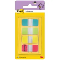 Post-it Index Strong Haftmarker farbsortiert 4x 10 Streifen