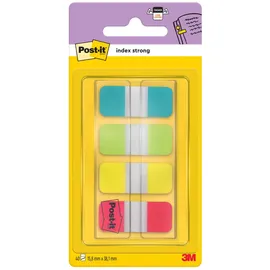 Post-it Index Strong Haftmarker farbsortiert 4x 10 Streifen