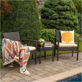 Hti-Living Santadi Set 3-tlg. Braun