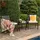 Hti-Living Santadi Set 3-tlg. Braun
