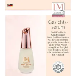 Genius IM Cosmetics NAD+ Elastin intensiv Gesichtspflege 3‐tlg. – Anti‐Aging Serum, Creme & Körperlotion – Anti Falten, | Dr. Michaela Fuchs