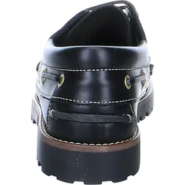 Dockers by Gerli Herren Bootsschuhe, Männer Bootsschuhe,Boat-Shoes,sportlich,Leder,Segelschuhe,docksider,Halbschuhe,schwarz,40 EU - 40 EU