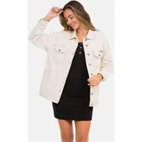 Cipo & Baxx Jeansjacke in beige, – Gr.: XL