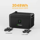 Growatt NOAH 2000 All-in-One Speicher für Balkonkraftwerke, by Powerness