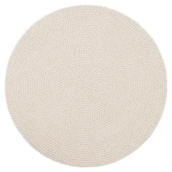 myfelt Linéa Filzkugelteppich rund Ø 70cm