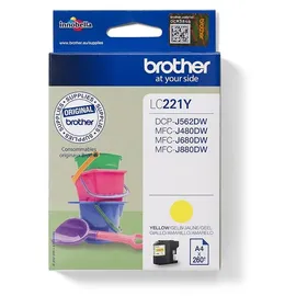 Brother LC-221Y gelb