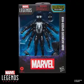 Marvel Dark Avengers Spider-Man Actionfigur 15 cm - Schwarz/Weiß