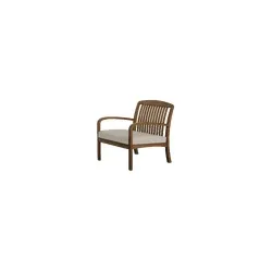 Alexander Rose Bolney Lounge Sessel mit Kissen Natural