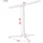 Showgear Microphone Stand - Lite 890-1460 mm, Basisteil aus Kunststoff