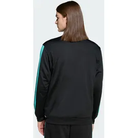adidas Men's MERCEDES - AMG PETRONAS FORMULA 1 TEAM DNA Track TOP, Black/semi Mint Rush, XS