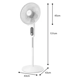 Philips CX1220/00 Standventilator Weiß