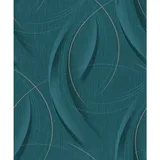 Guido Maria Kretschmer Erismann Vliestapete Guido Maria Kretschmer Fashion for Walls 3 Millenium Petrol