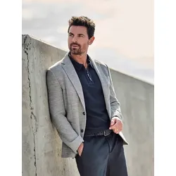 engbers Herren Freizeit-Sakko slim fit grau gemustert - 102