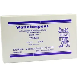 KERMA Verbandstoff GmbH WATTETAMPONS steril MULLUMHUELLUNG