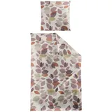 IRISETTE Liesel Feinbiber Rostbraun 155 x 220 cm + 80 x 80 cm
