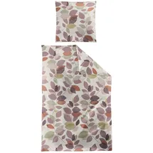 IRISETTE Liesel Feinbiber Rostbraun 155 x 220 cm + 80 x 80 cm