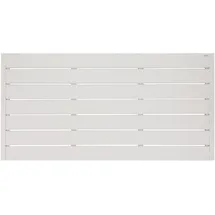 Andrewex Sichtschutzzaunelement Faro Cream lackiert 90 cm x 180 cm